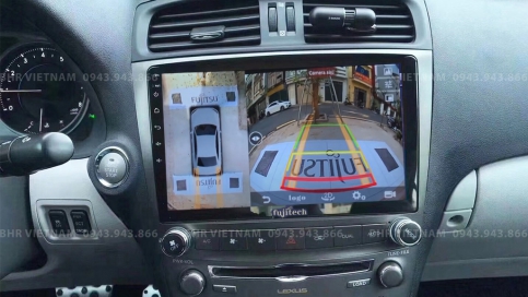 Màn hình DVD Android liền camera 360 Lexus IS250 2005 - 2012 | Fujitech 360 